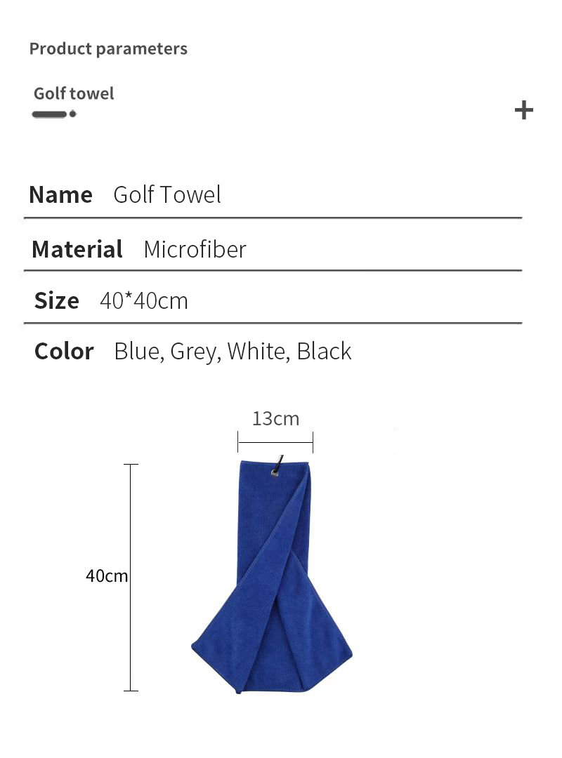 Handuk Golf Lipat Tiga | Kain  - Golf Towel Waffle ulasan dan harga