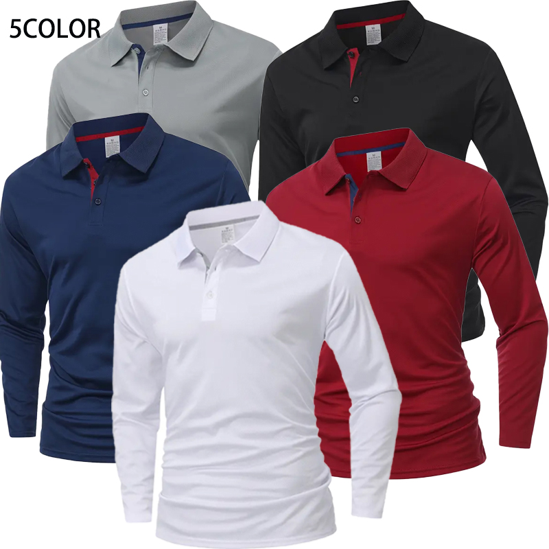 Kaos Polo Lengan Panjang Pria  - Golf Equipment For Sale ulasan dan harga