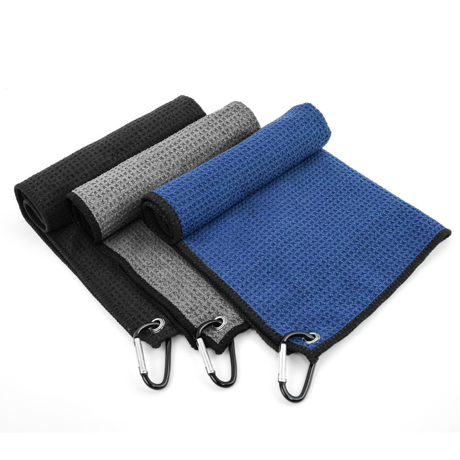 Handuk Golf Mikrofiber Dengan  - Golf Towel Waffle ulasan dan harga