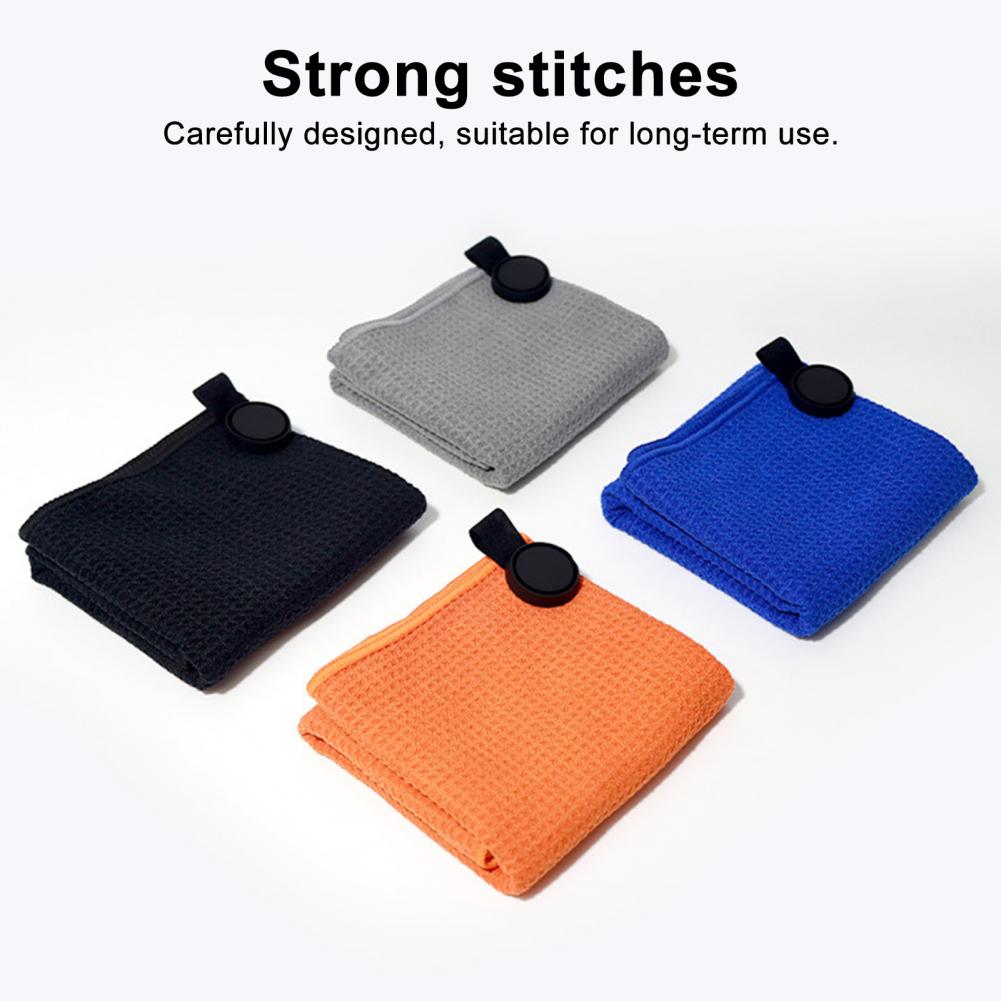 Handuk Golf Serat Mikro Magnet - Golf Towel Waffle ulasan dan harga